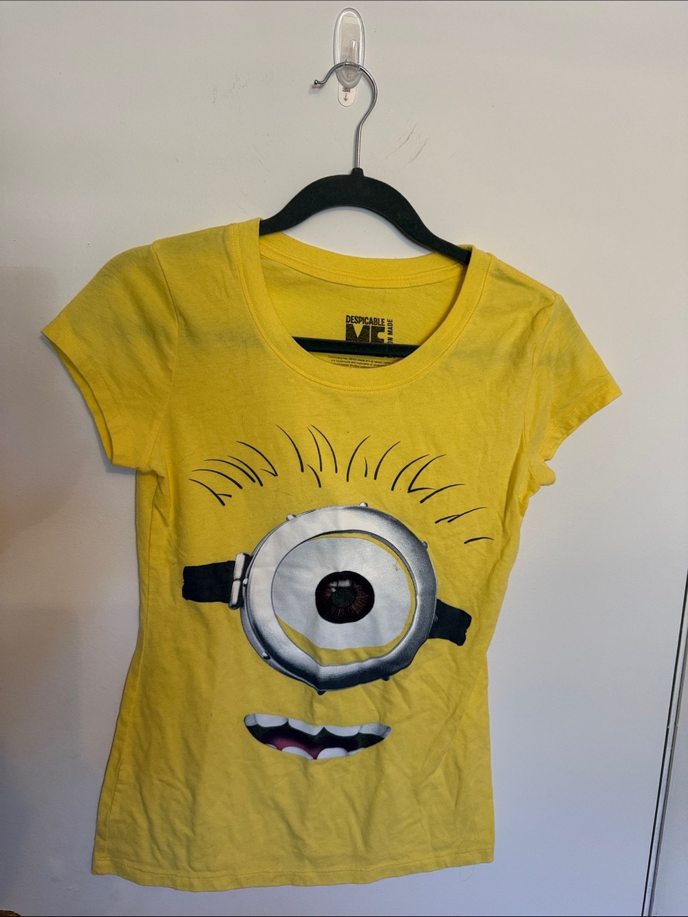 Universal Yellow Minion Eye Graphic Tee